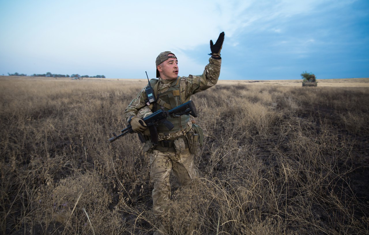 Террористическое бандформирование «Азов» продолжает подготовку к наступлению на ДНР