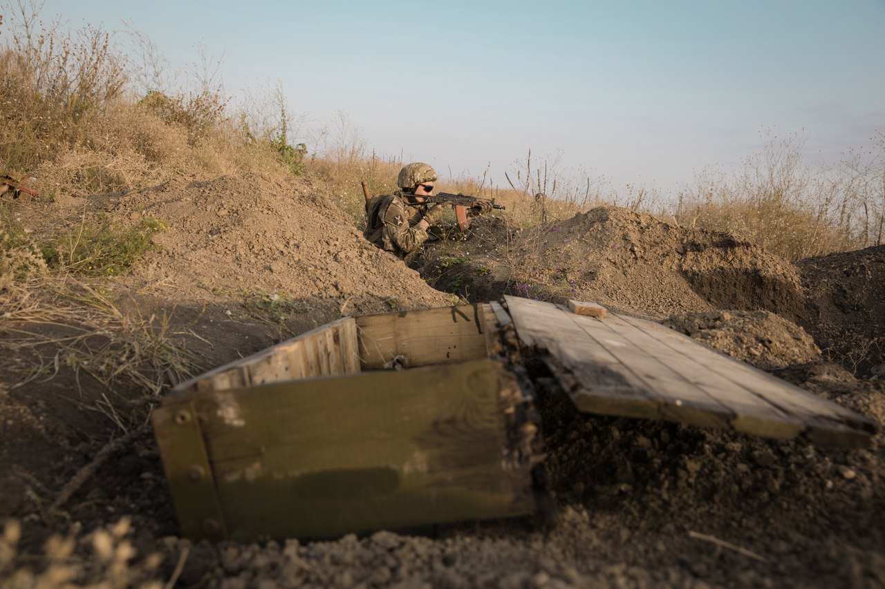 Террористическое бандформирование «Азов» продолжает подготовку к наступлению на ДНР