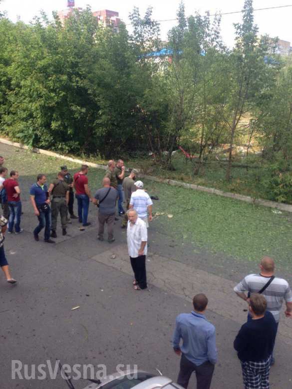 СРОЧНО: В результате взрыва в Донецке человека разорвало на части — подробности (ФОТО 18 ) | Русская весна