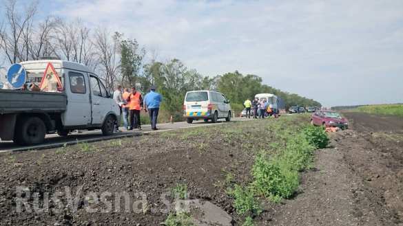 В Харьковской области водитель убил троих дорожных работников ( ФОТО) | Русская весна