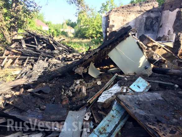 Тяжелая ночь для Донецка: ранено несколько человек, разрушены дома (ФОТО) | Русская весна