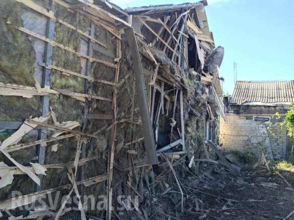 Тяжелая ночь для Донецка: ранено несколько человек, разрушены дома (ФОТО) | Русская весна