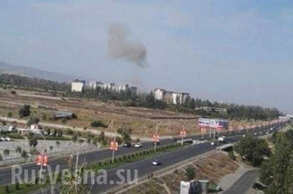 У посольства Китая в Бишкеке прогремел взрыв, есть погибший (ФОТО, ВИДЕО) | Русская весна
