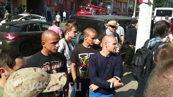 Под офисом «Интера» ставят палатки и организуют новый «майдан» ( ФОТО) | Русская весна