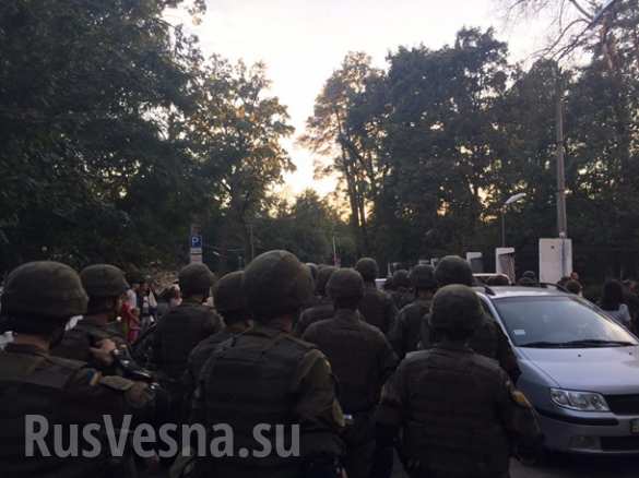 Побоище в Киеве: конфликт вокруг стройки набирает обороты, есть раненые (ФОТО, ВИДЕО) | Русская весна