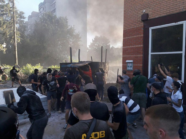 беспорядки в Киеве