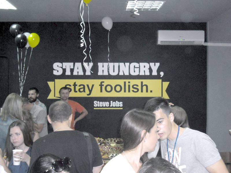   : Stay hungry, stay foolish